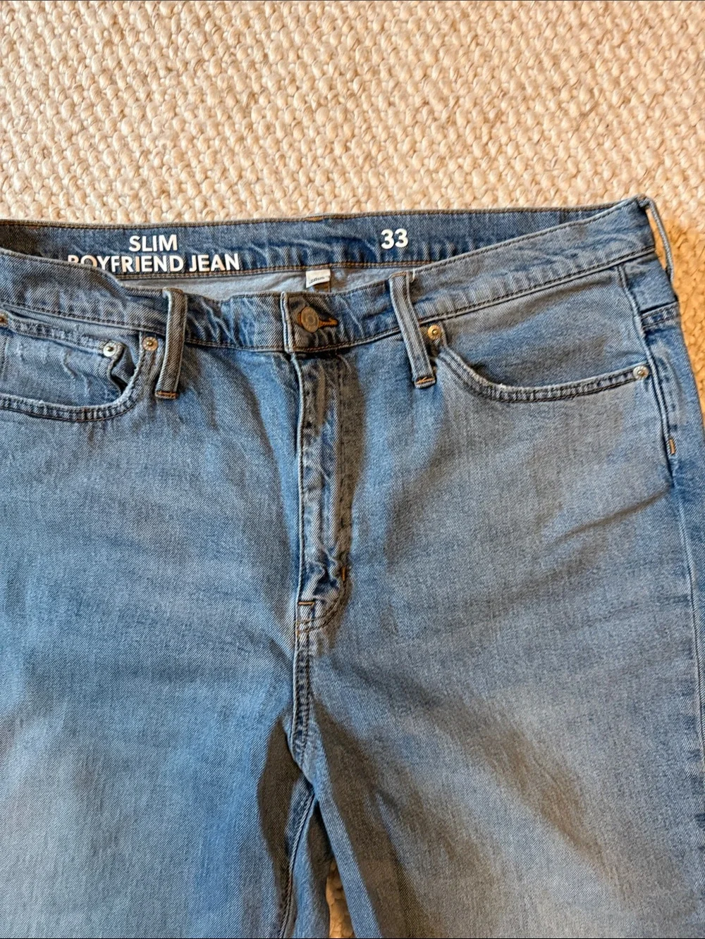 J. Crew Women’s Boyfriend Slim Fit Jeans Size 33